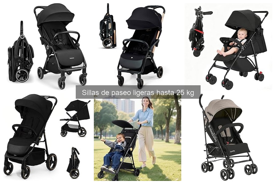 Sillas de Paseo Ligeras Recomendadas para Gemelos