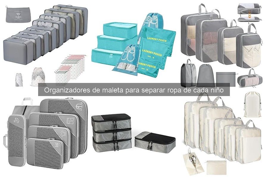 Soluciones Alternativas a Organizadores de Maleta para Familias