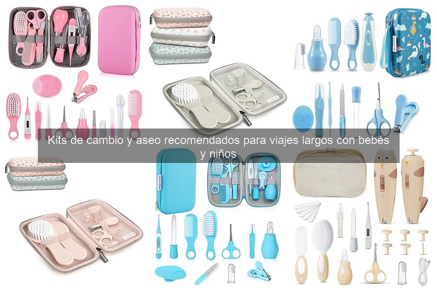 Soluciones si no tienes un kit de aseo para viajar con bebés
