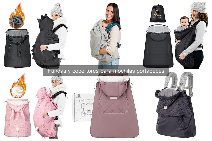 ¿Son necesarias las fundas para mochilas portabebés?