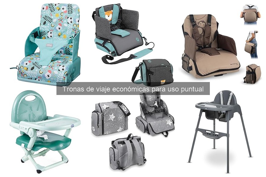 ¿Son seguras las tronas de viaje económicas para bebés?