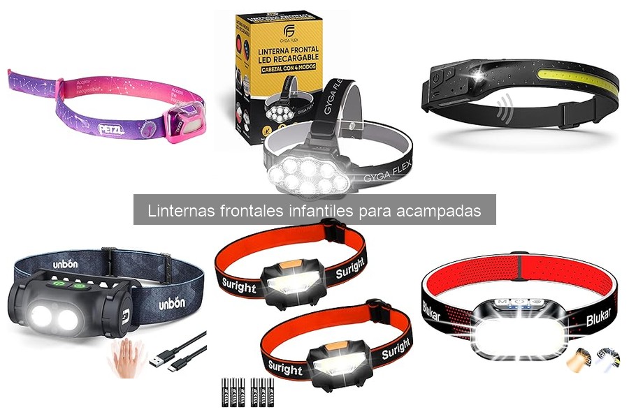 Testimonios de Linternas Frontales Infantiles para Acampadas