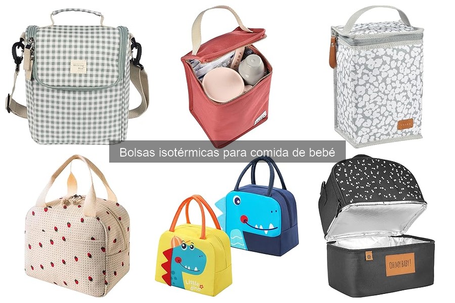 Tipos de Bolsas Isotérmicas para Comida de Bebé