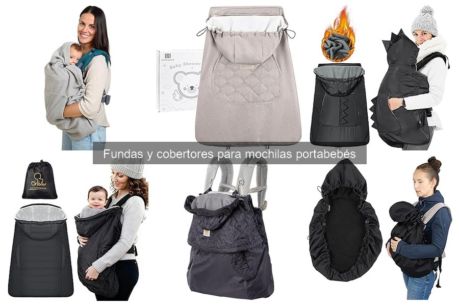 Tipos de fundas para mochilas portabebés: características y usos