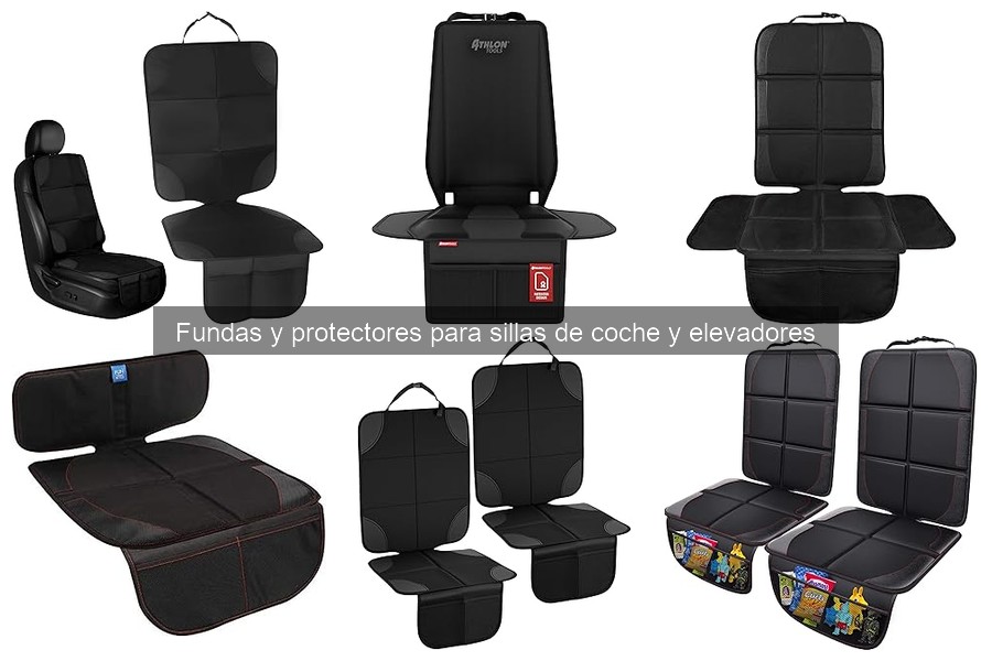 Tipos de fundas y protectores para sillas de coche