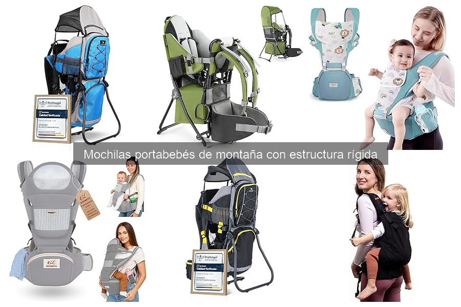 Tipos de mochilas portabebés de montaña y sus beneficios