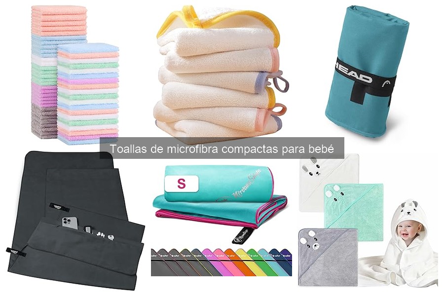 Toallas de microfibra para bebés: características y beneficios
