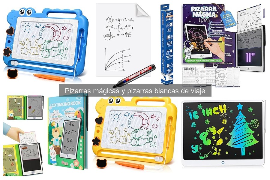 Todo sobre las Pizarras Mágicas de Viaje para Niños