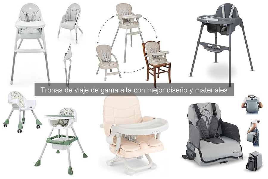 Tronas de viaje de gama alta: características y beneficios