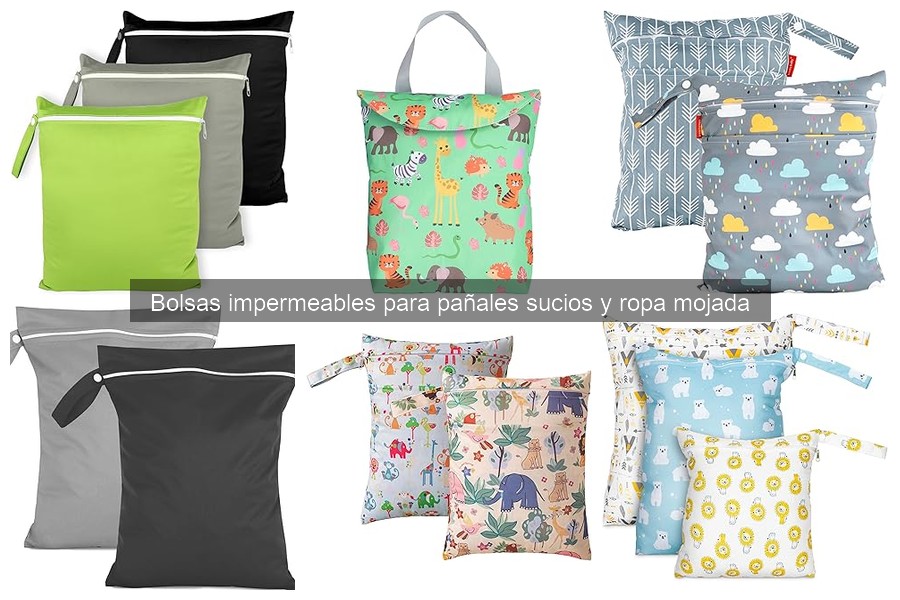 Ventajas de bolsas impermeables para pañales en viajes con bebés