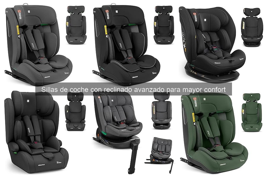 Ventajas de las sillas de coche con reclinado avanzado