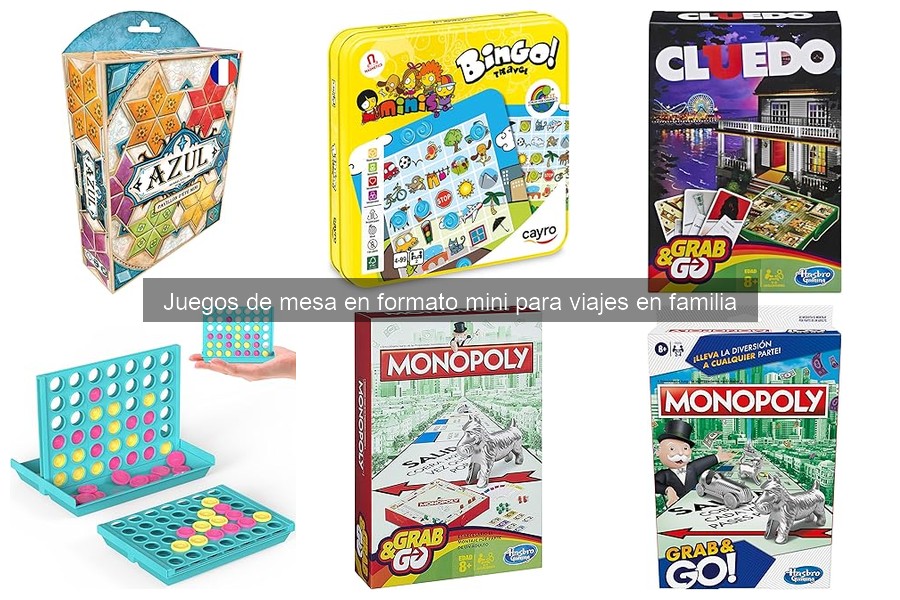 Ventajas de los juegos de mesa mini en viajes familiares