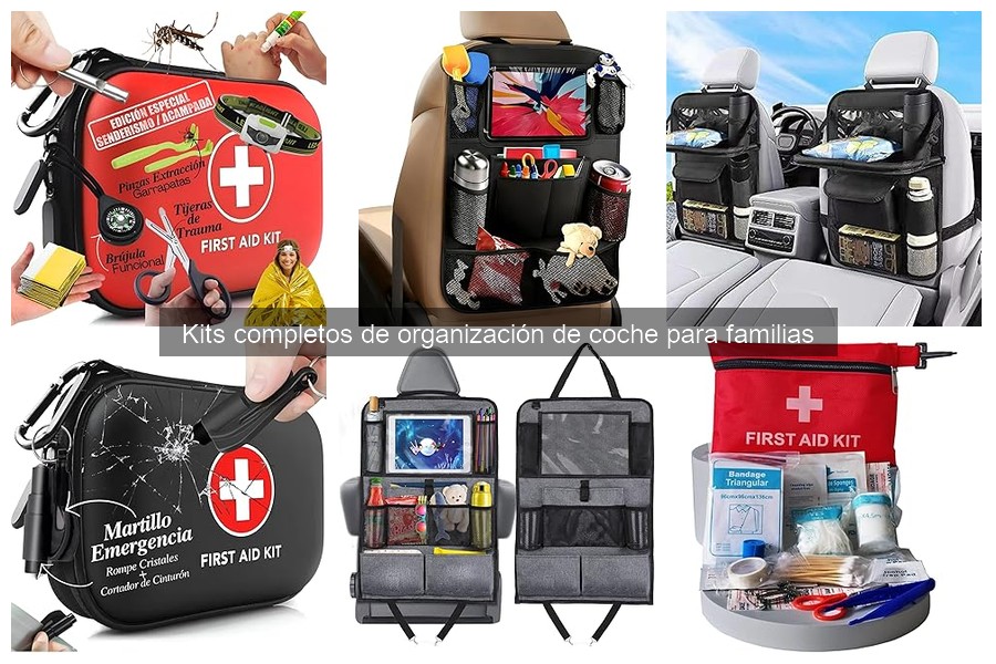 Ventajas de los kits de organización en el coche para familias