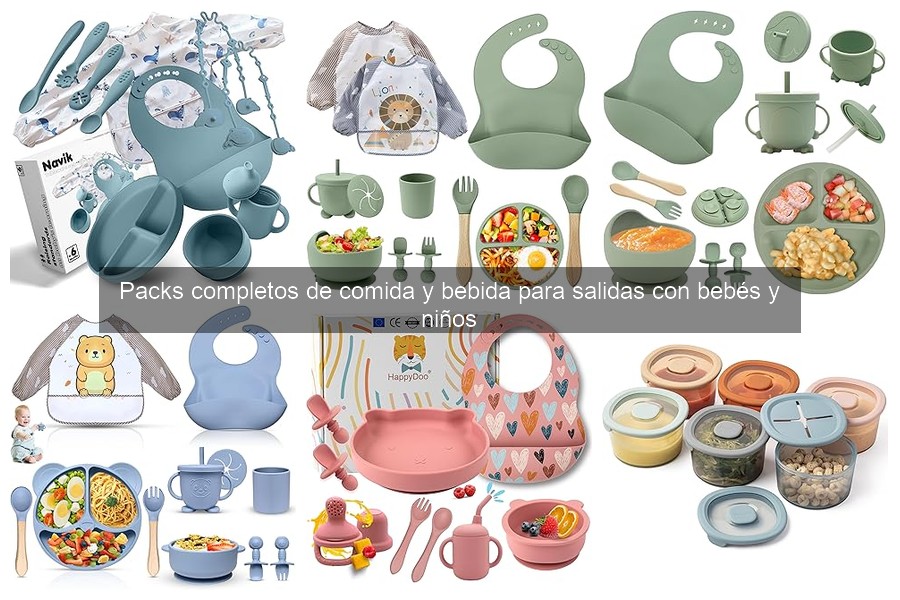 Ventajas de los packs completos de comida y bebida para niños