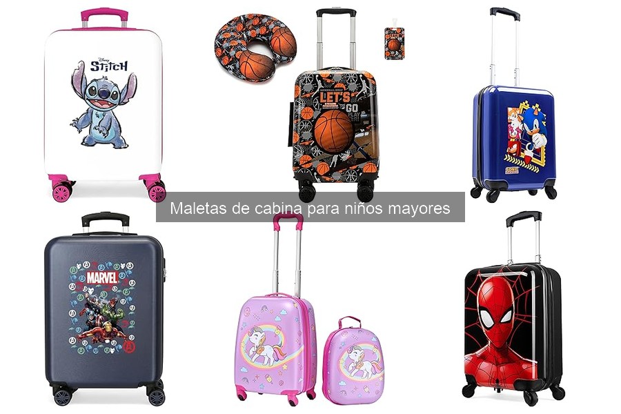 Ventajas de Maletas de Cabina para Niños vs. Maletas Grandes