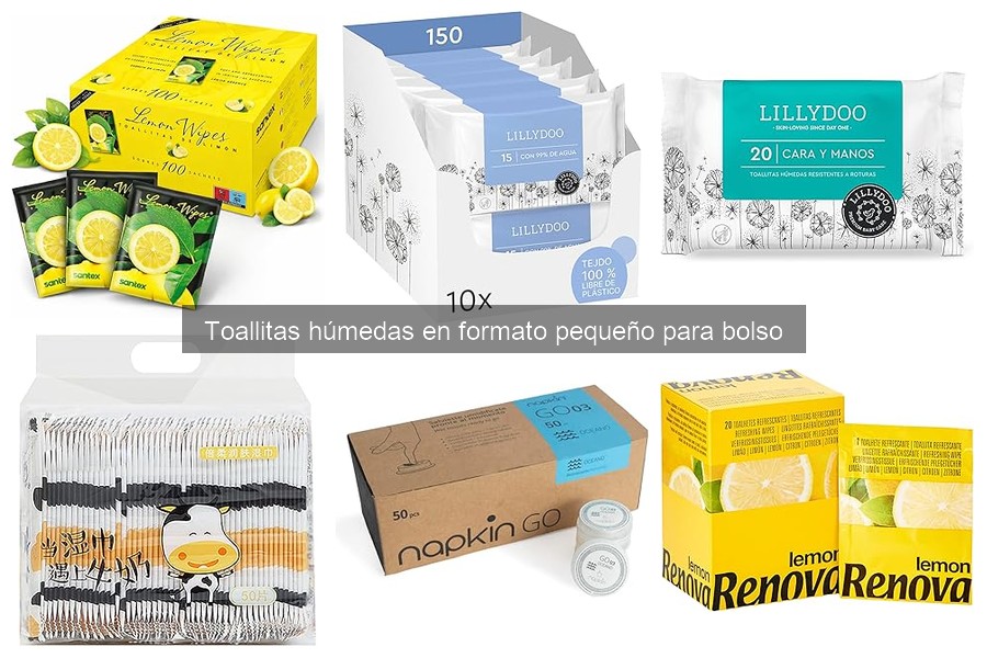 Ventajas de Toallitas Húmedas Pequeñas para el Bolso