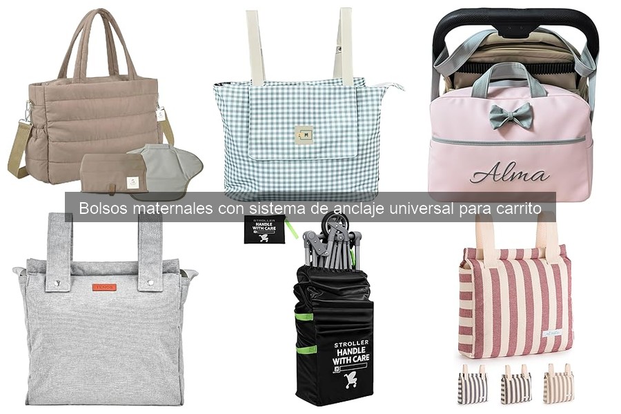 Ventajas de un bolso maternal con sistema de anclaje