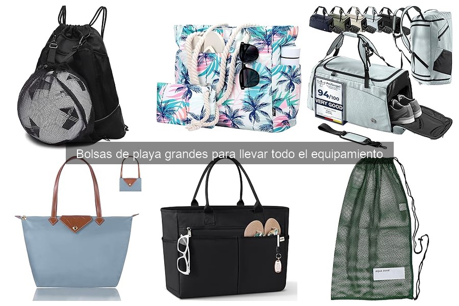 Ventajas de usar bolsas de playa grandes para familias