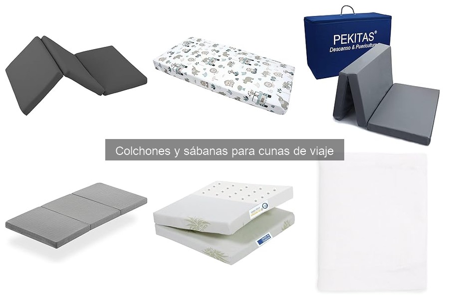 Ventajas de usar colchones específicos para cunas de viaje
