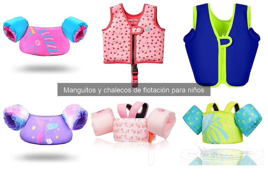 Ventajas de usar manguitos en vez de chalecos de flotación
