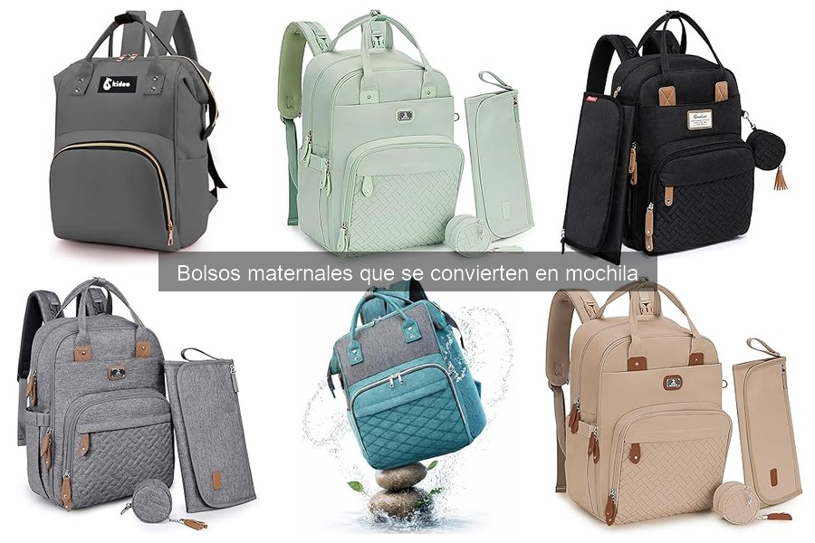 Ventajas de usar un bolso maternal que se convierte en mochila