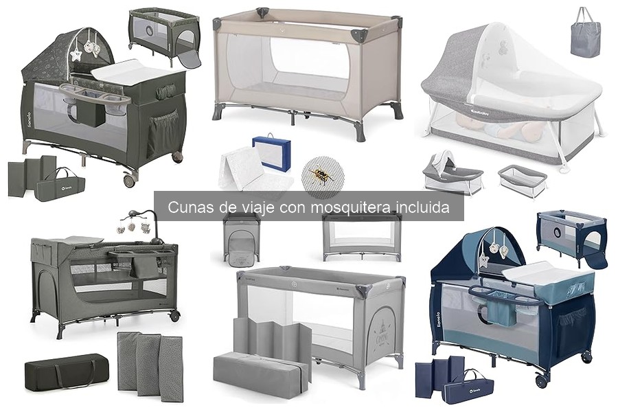 Ventajas de usar una cuna de viaje con mosquitera