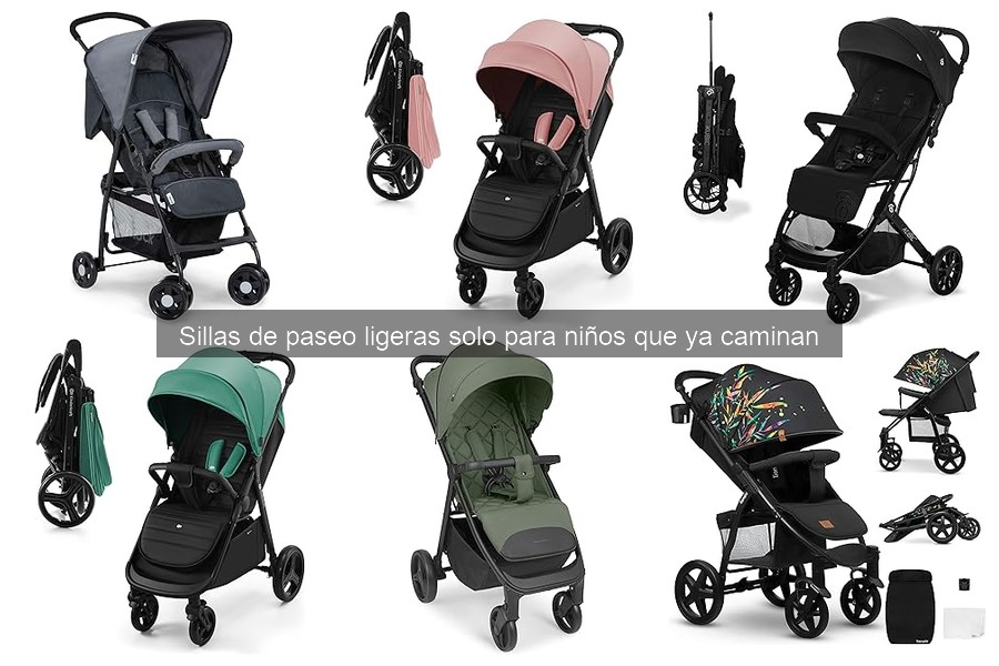 Ventajas de usar una silla de paseo ligera para niños que caminan