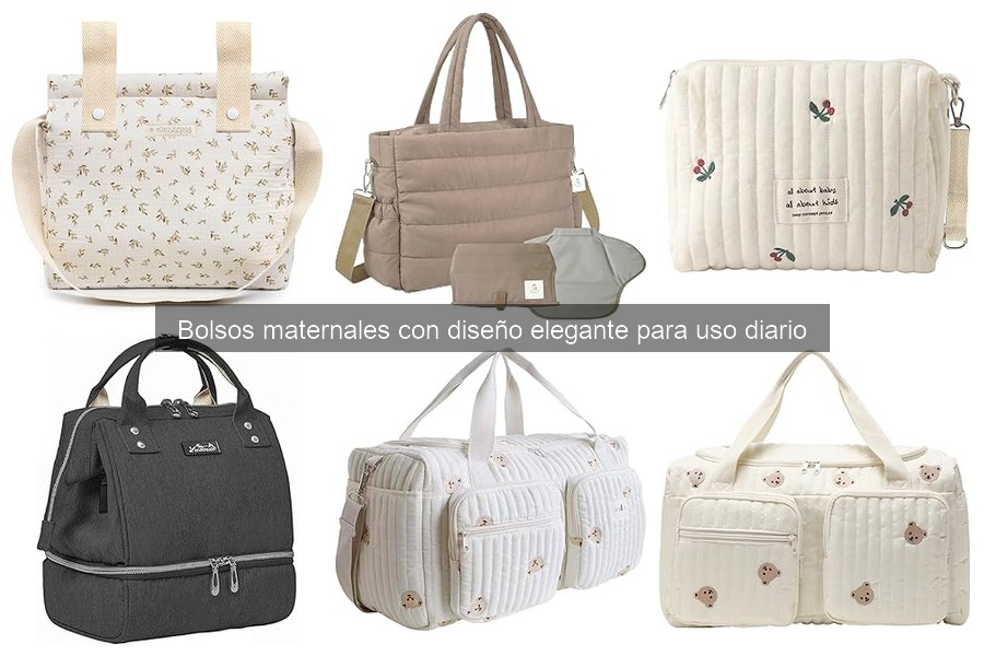 Ventajas y desventajas de bolsos maternales elegantes vs funcionales