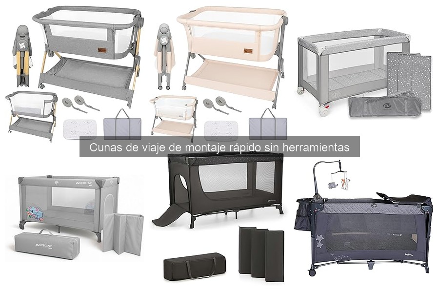 Ventajas y desventajas de cunas de viaje sin herramientas
