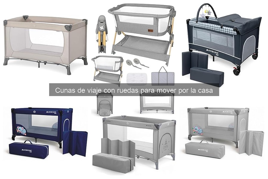 Ventajas y desventajas de las cunas de viaje con ruedas