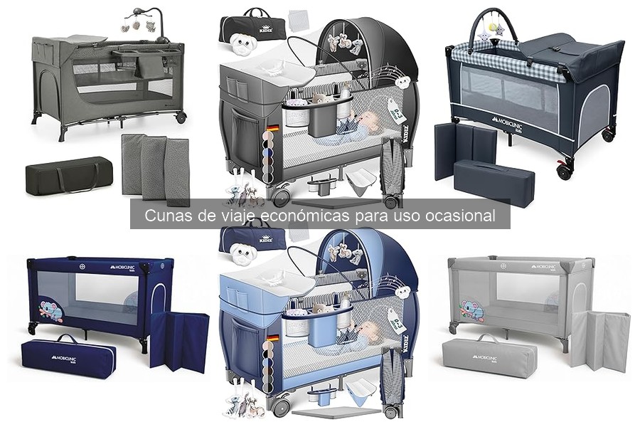 Ventajas y desventajas de las cunas de viaje económicas
