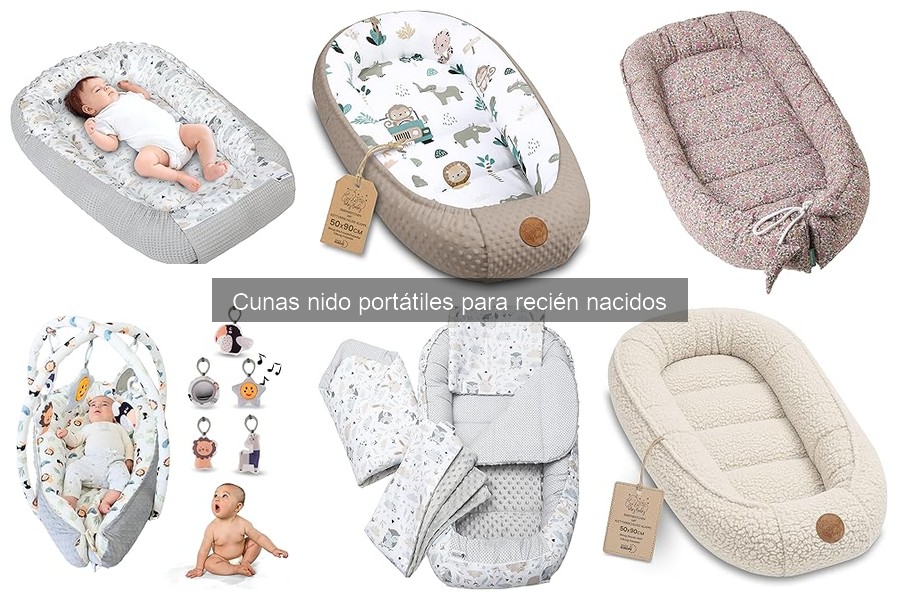Ventajas y desventajas de las cunas nido portátiles