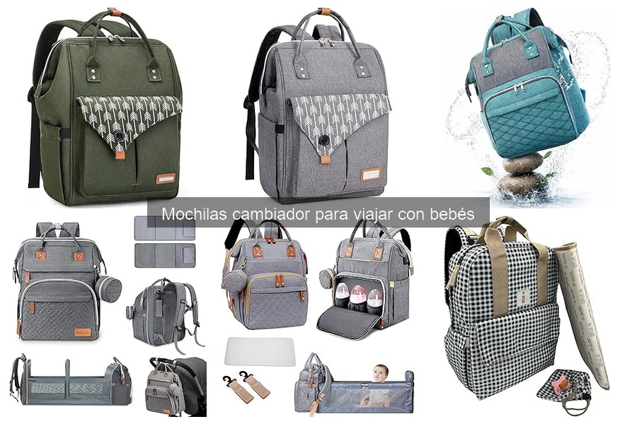 Ventajas y desventajas de las mochilas cambiador para bebés