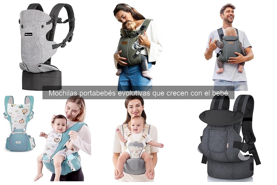 Ventajas y desventajas de las mochilas portabebés evolutivas