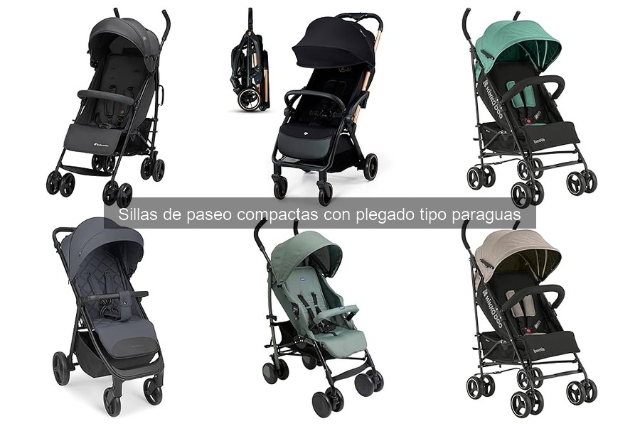 Ventajas y desventajas de las sillas de paseo compactas