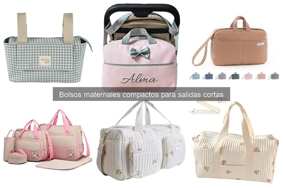 Ventajas y desventajas de los bolsos maternales compactos