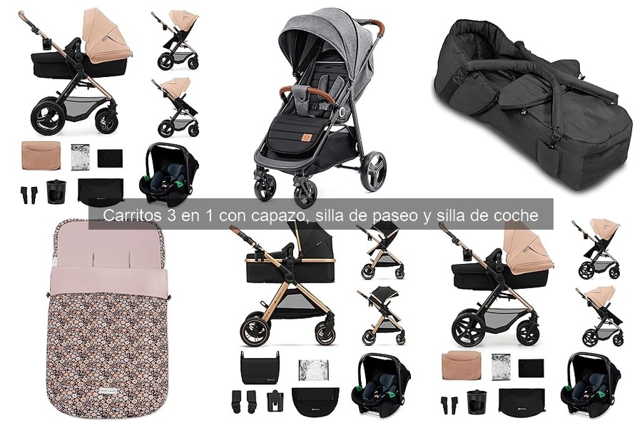 Ventajas y desventajas de los carritos 3 en 1 para bebés