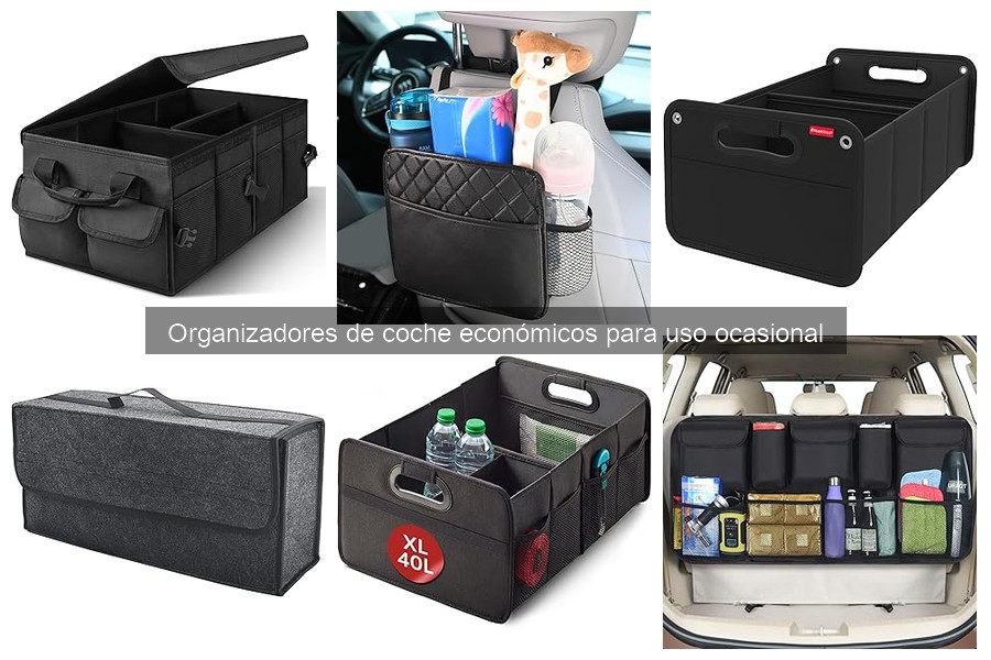 Ventajas y desventajas de organizadores de coche económicos