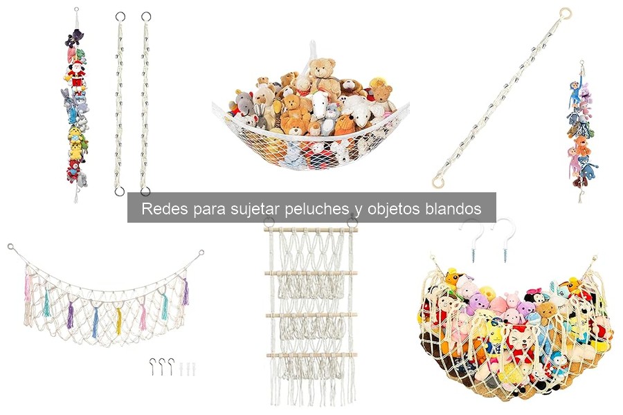 Ventajas y desventajas de redes para sujetar peluches