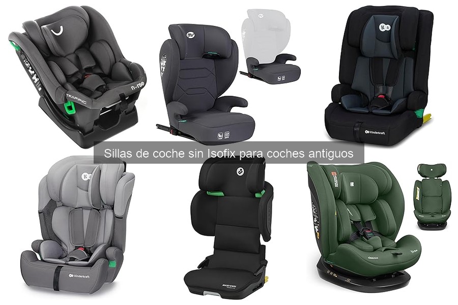 Ventajas y desventajas de sillas de coche sin Isofix
