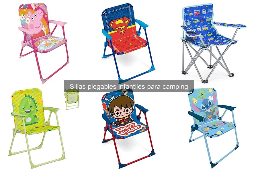 Ventajas y desventajas de sillas plegables infantiles para camping