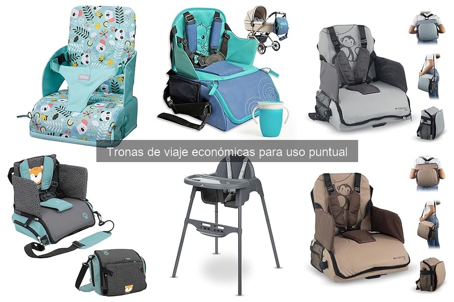 Ventajas y desventajas de tronas de viaje económicas