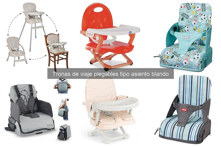 Ventajas y desventajas de tronas de viaje plegables
