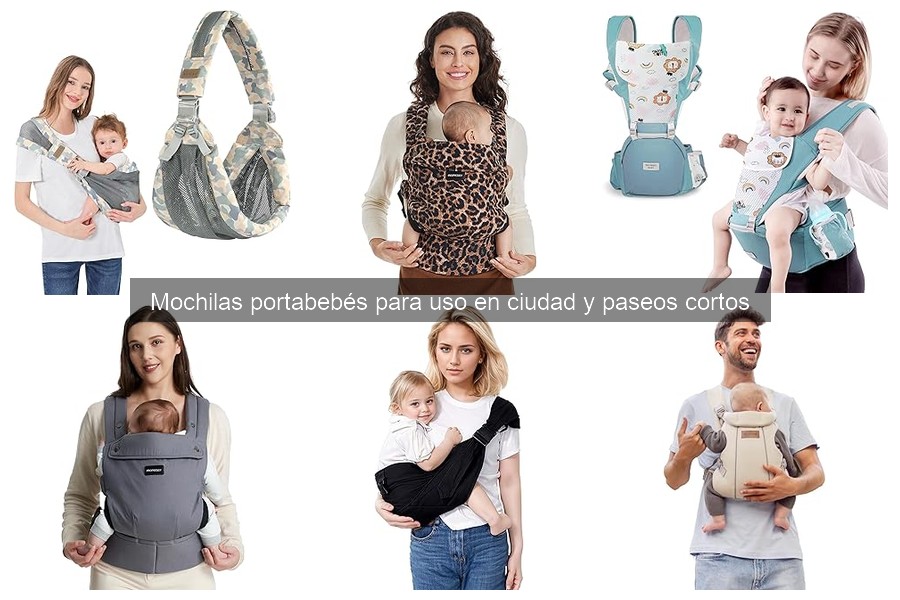 Ventajas y Desventajas de Usar Mochilas Portabebés en la Ciudad