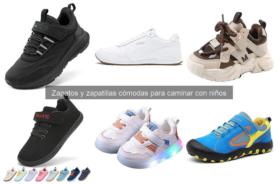 Zapatillas versátiles para vacaciones con niños